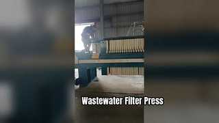 Bekijk: Membraanpers Filterpers Filterplaat Filterpersdoek Showcase voor afvalwaterzuivering