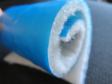 Het industriële 4.5mm de Doekmembraan van de Stoffilter bedekte Genezen op zijn plaats Pijp met een laag