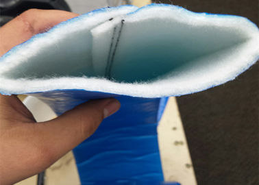 Geslagen die de naald voelde Filter met het Blauwe Systeem van het Kleurentpu Membraan CIPP met een laag wordt bedekt