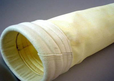 FMS Filterzak Op hoge temperatuur voor Cementinstallatie 130*5200mm met PTFE-Met een laag bedekt Membraan