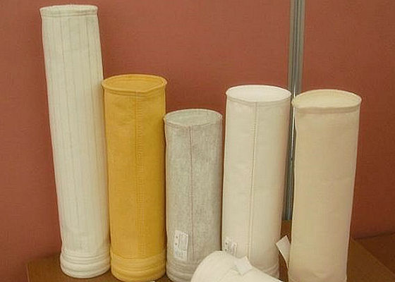 Nomex Filter Bag met een hoge lucht/kledingverhouding, slijtagebestandheid en hoge temperatuurbestandheid voor het ophalen van stof uit cementovens