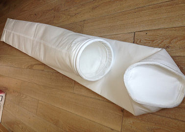 Van de de Filterdoek van de cementinstallatie de de Zakpolyester PTFE bedekte Industriële 130 - 150 Graad met een laag