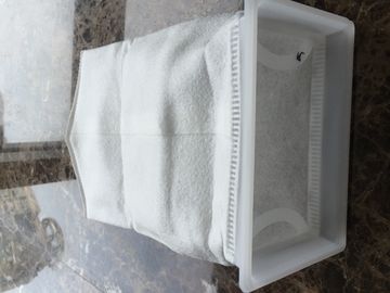 Van de de Zak Vierkante Kraag van de micronfilter van de het Waterfilter PE van de de Filterzak pp Vloeibare 200 Micron