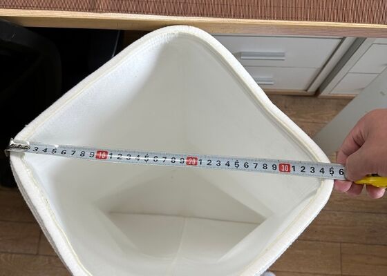 Industriële filterzak Polyestervezel waterfiltratiezak met uitstekende weerstand tegen hydrolysezuren en alkalis voor langdurige