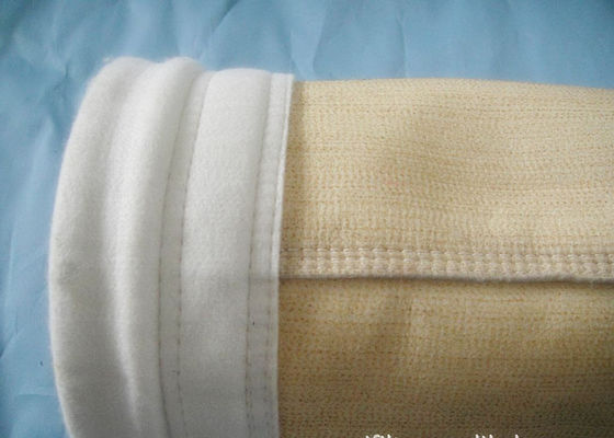Nomex Filter Bag met een hoge lucht/kledingverhouding, slijtagebestandheid en hoge temperatuurbestandheid voor het ophalen van stof uit cementovens